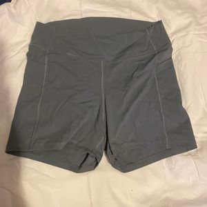 Hollister Blue Pocket Biker Shorts